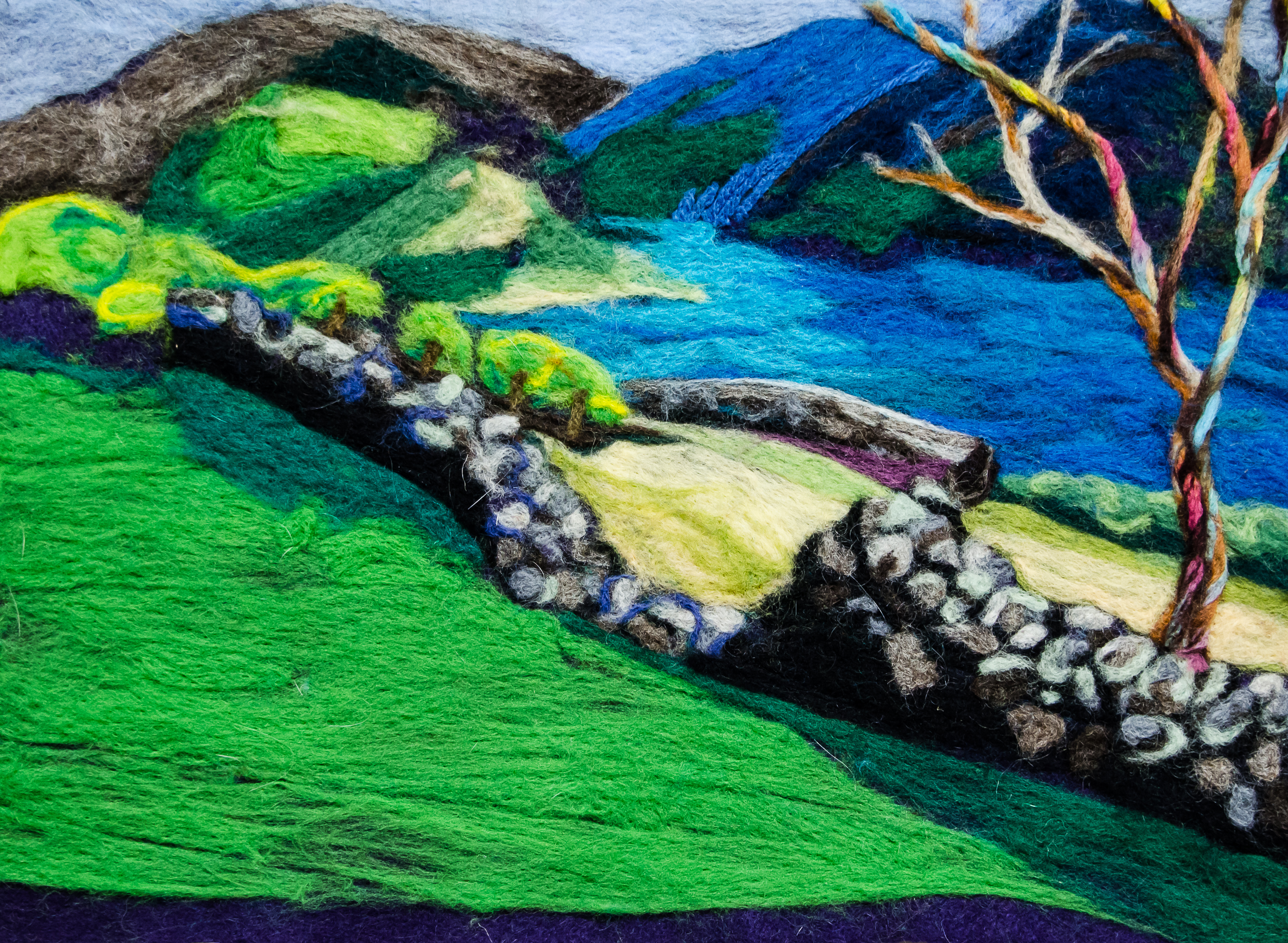 Felted Landscapes and Seascapes